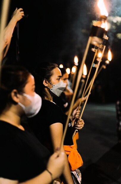 Фестиваль огня «Бургзонндег» 15 июня 1